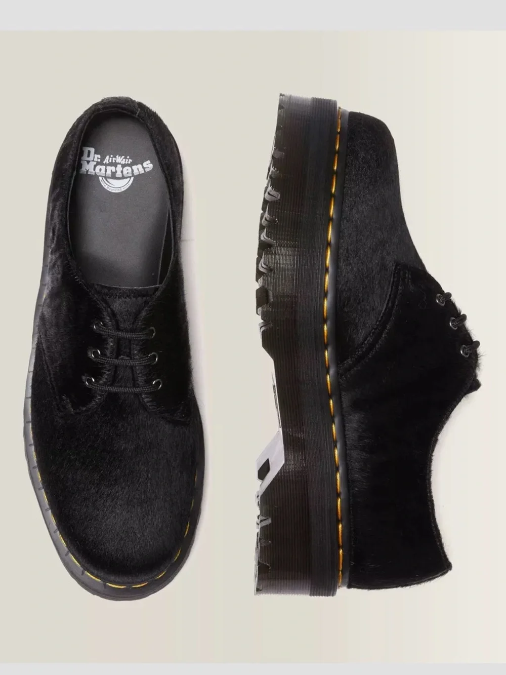 Dr. Martens 1461 Hair-On Platform Women’s size 9 NEW!!!